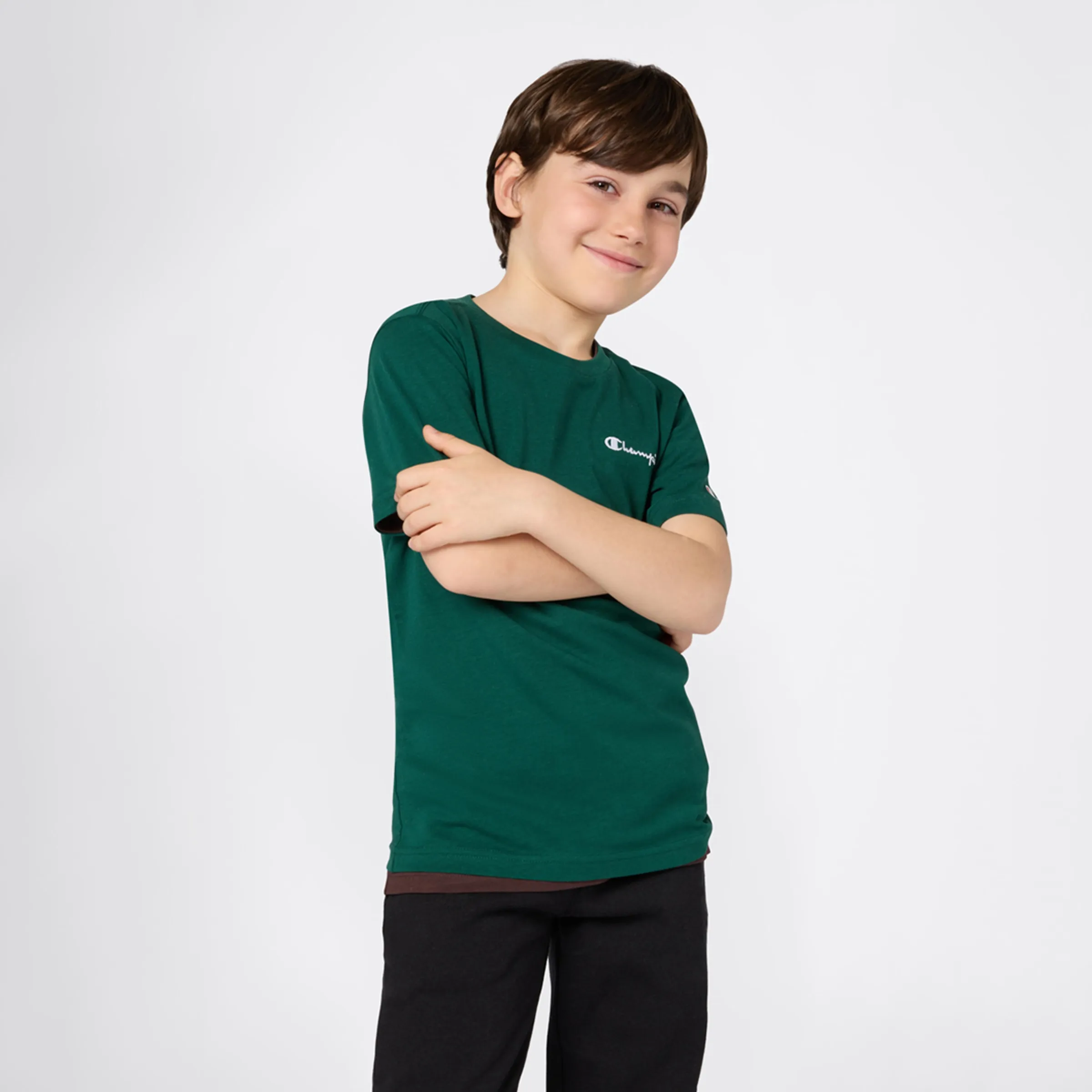Детская футболка Champion, темно-зеленый
Детская футболка Champion, темно-зеленый