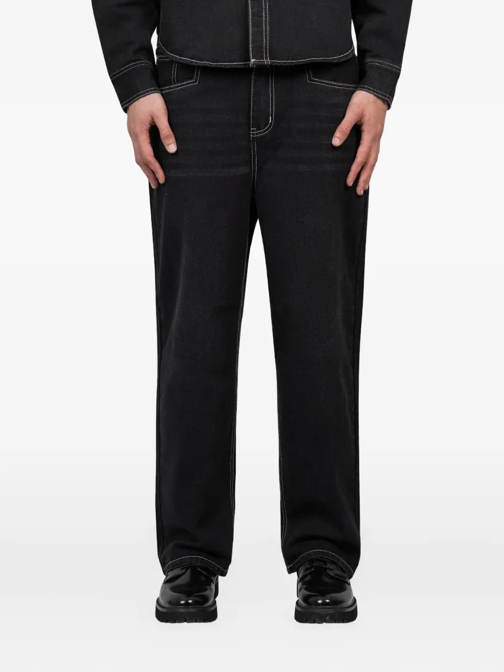 Джинсы с контрастной строчкой House of Sunny, черный
Джинсы с контрастной строчкой House of Sunny, черный