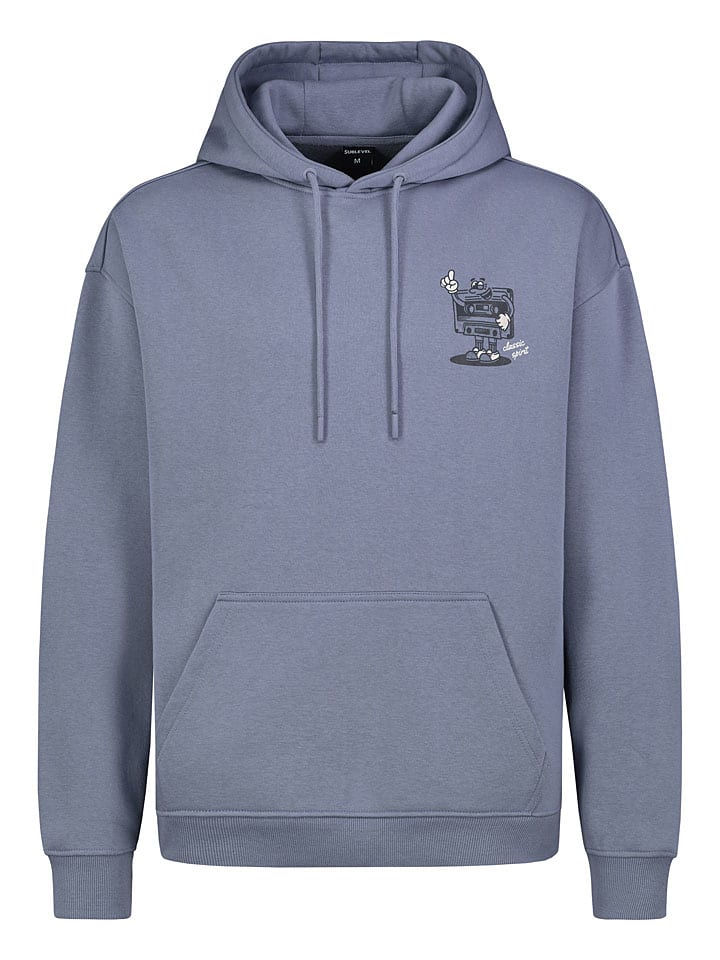 Худи синего цвета Sublevel
Худи синего цвета Sublevel