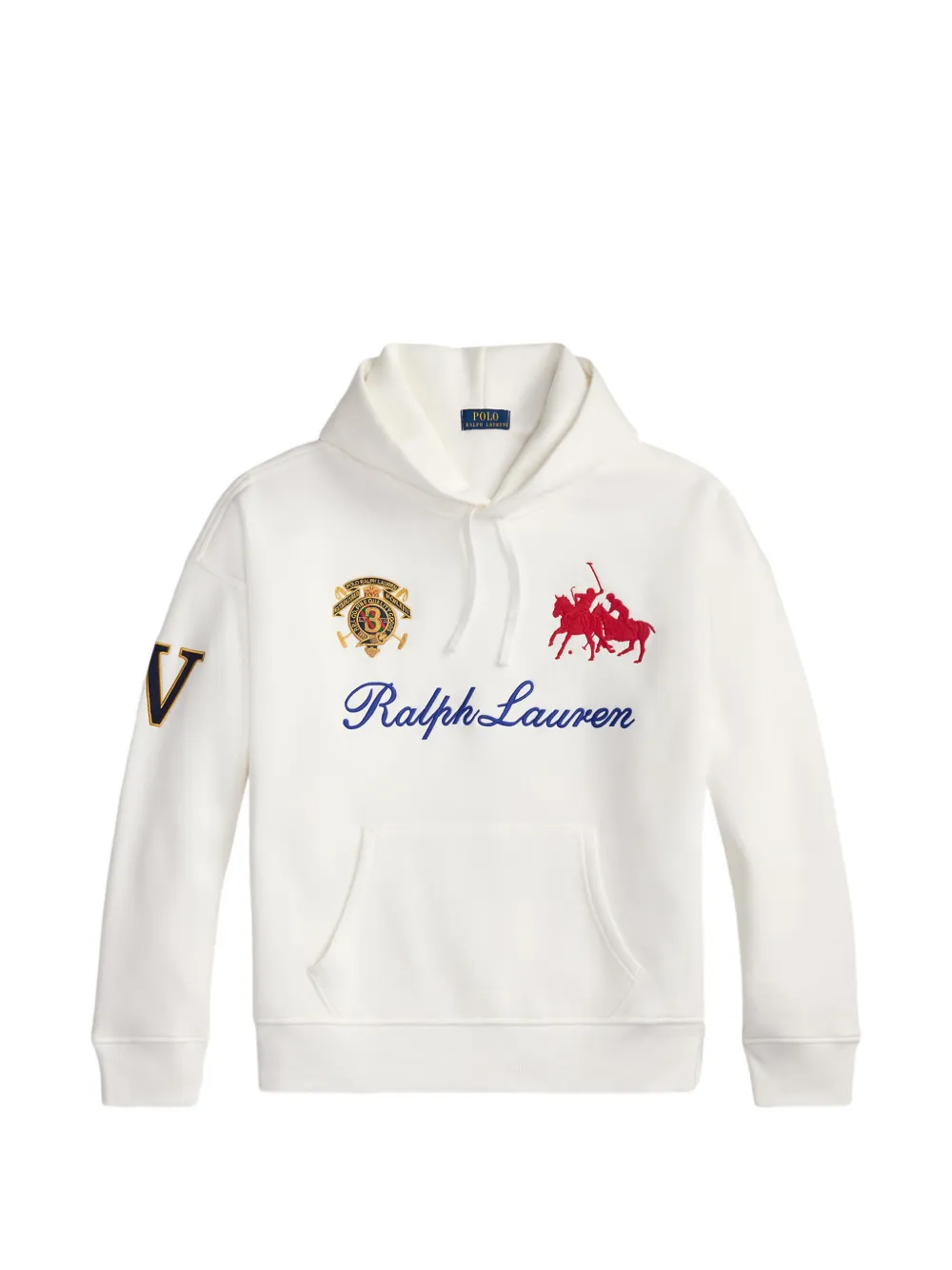 Худи с вышитым логотипом Polo Ralph Lauren, белый
Худи с вышитым логотипом Polo Ralph Lauren, белый