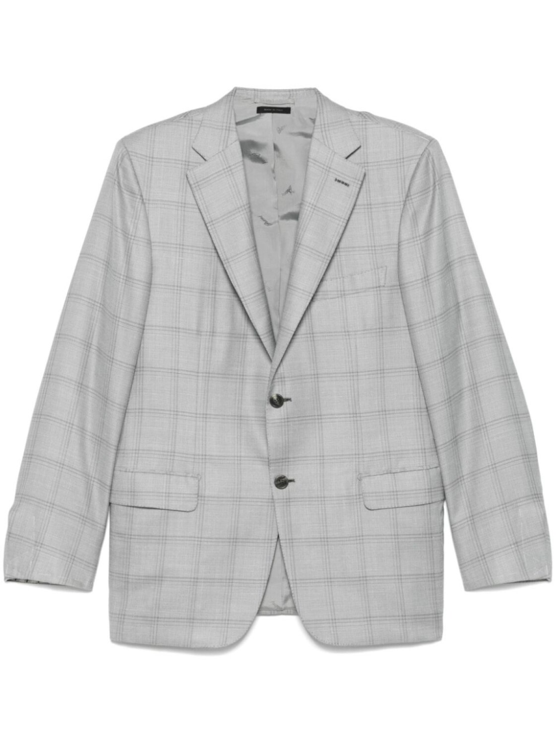Brioni пиджак в клетку, серый
Brioni пиджак в клетку, серый
