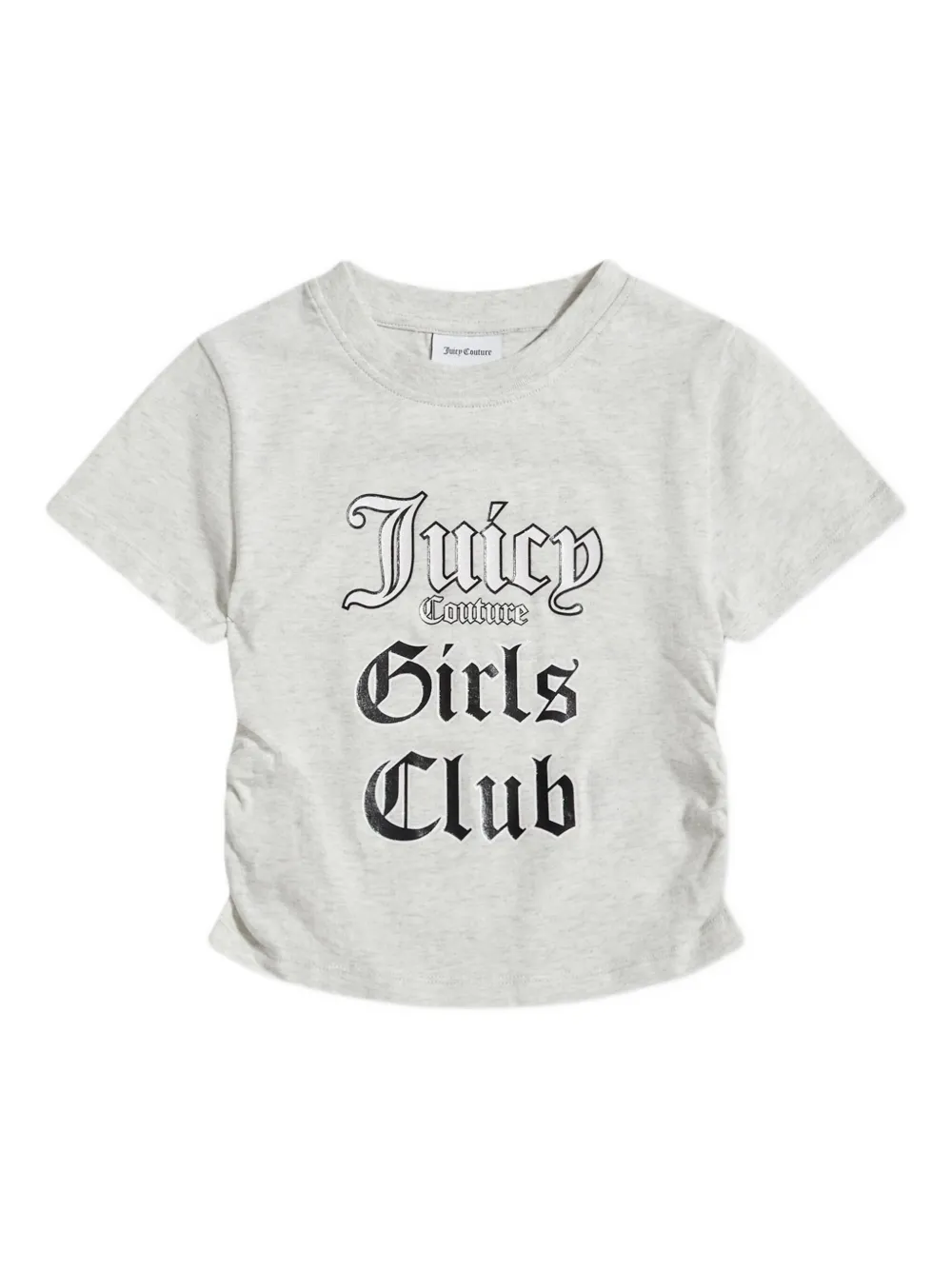 Футболка с драпировкой Juicy Couture Kids, серый
Футболка с драпировкой Juicy Couture Kids, серый