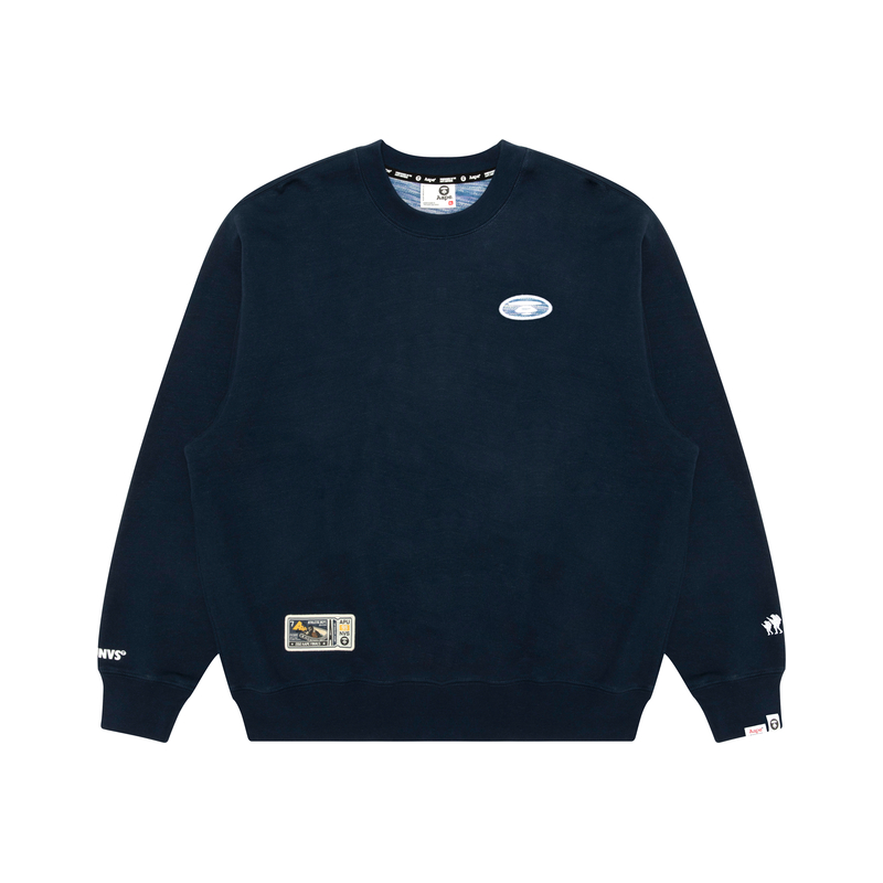 Свитшот *A Bathing APE Moonface Aape, синий
Свитшот *A Bathing APE Moonface Aape, синий