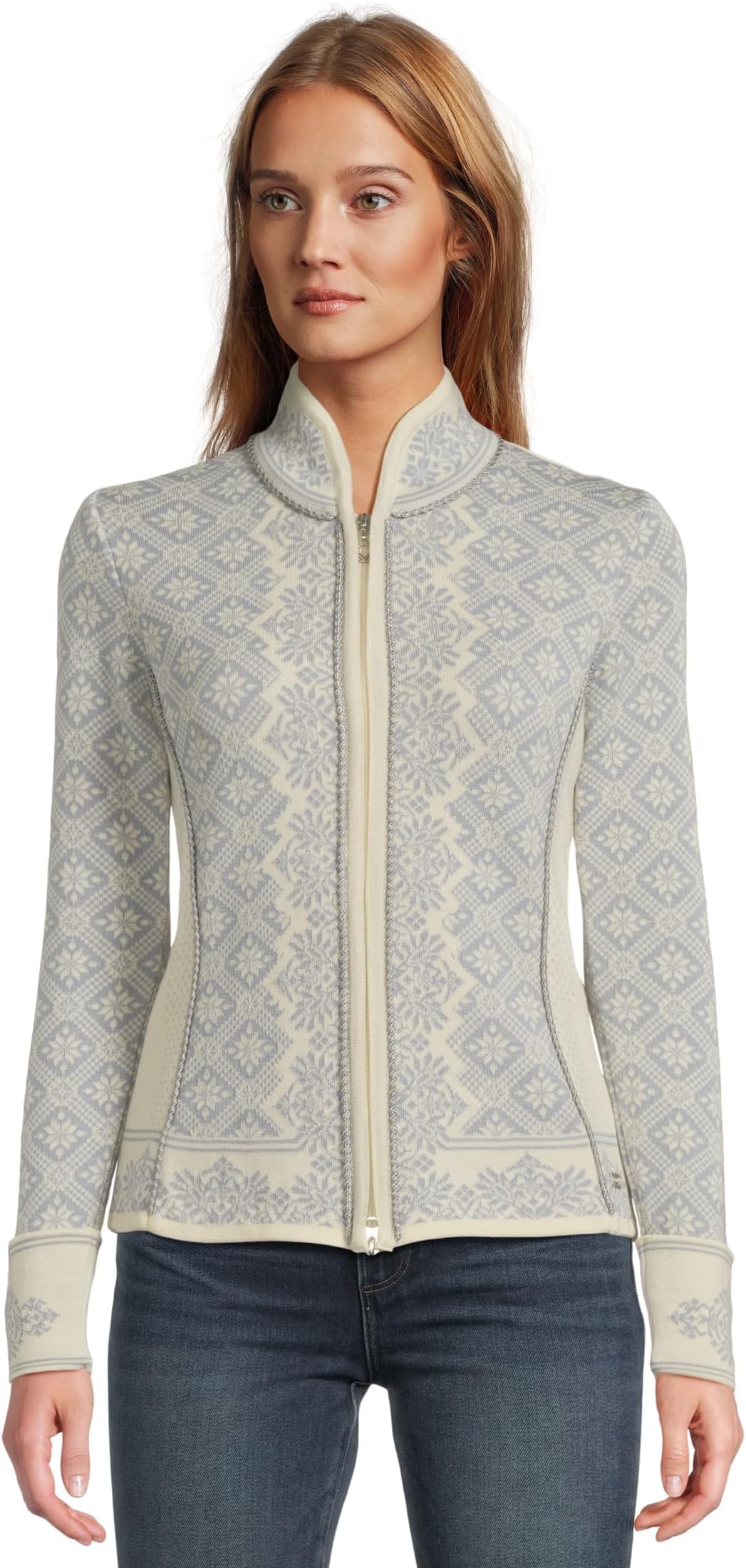 Свитер Dale of Norway Women's Christiania Feminine Jacket, Off-White Metalgrey
Свитер Dale of Norway Women's Christiania Feminine Jacket, Off-White Metalgrey