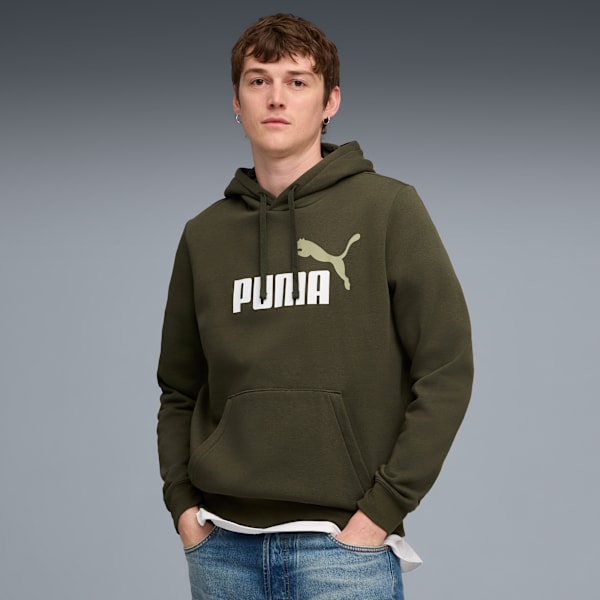 Мужская толстовка с капюшоном Puma Logo Essentials, зеленый
Мужская толстовка с капюшоном Puma Logo Essentials, зеленый