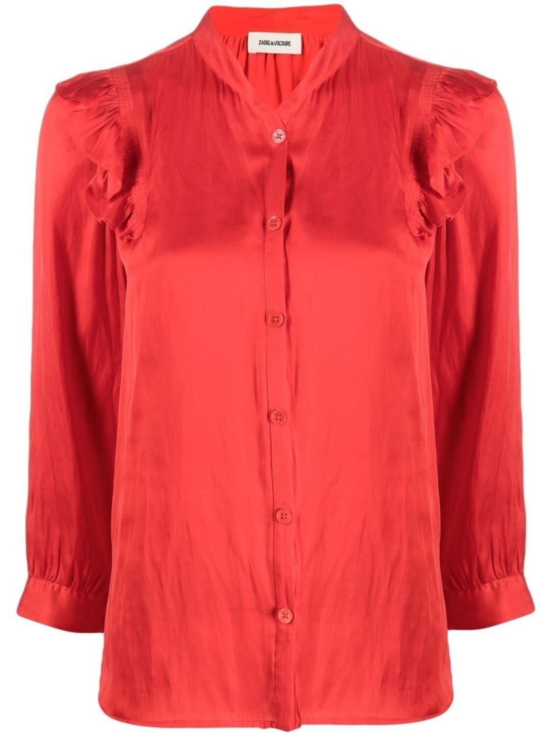 Zadig&Voltaire рубашка с оборками, красный
Zadig&Voltaire рубашка с оборками, красный