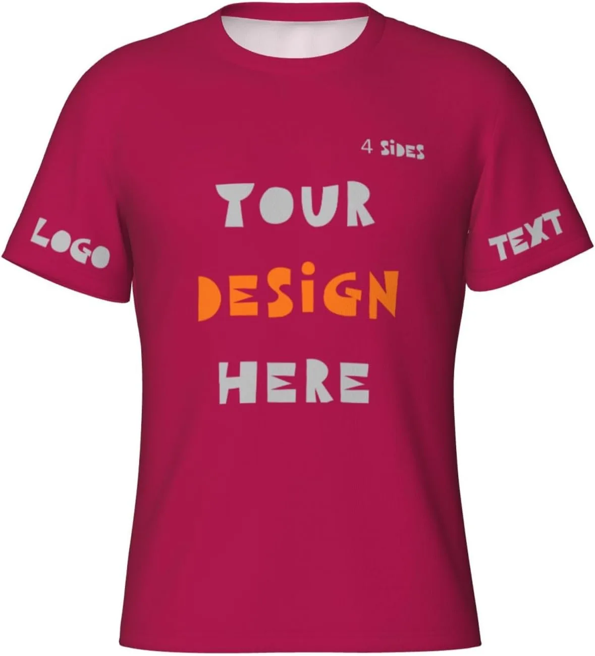 Футболка с принтом на 4 сторонах
Футболка с принтом на 4 сторонах