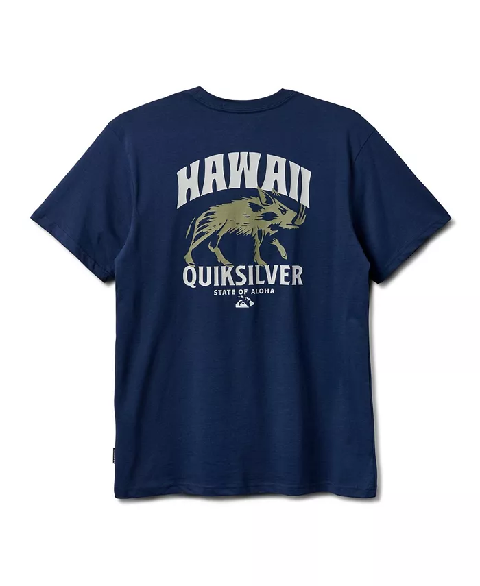 Мужская футболка с коротким рукавом Hi Boar Quiksilver, синий
Мужская футболка с коротким рукавом Hi Boar Quiksilver, синий