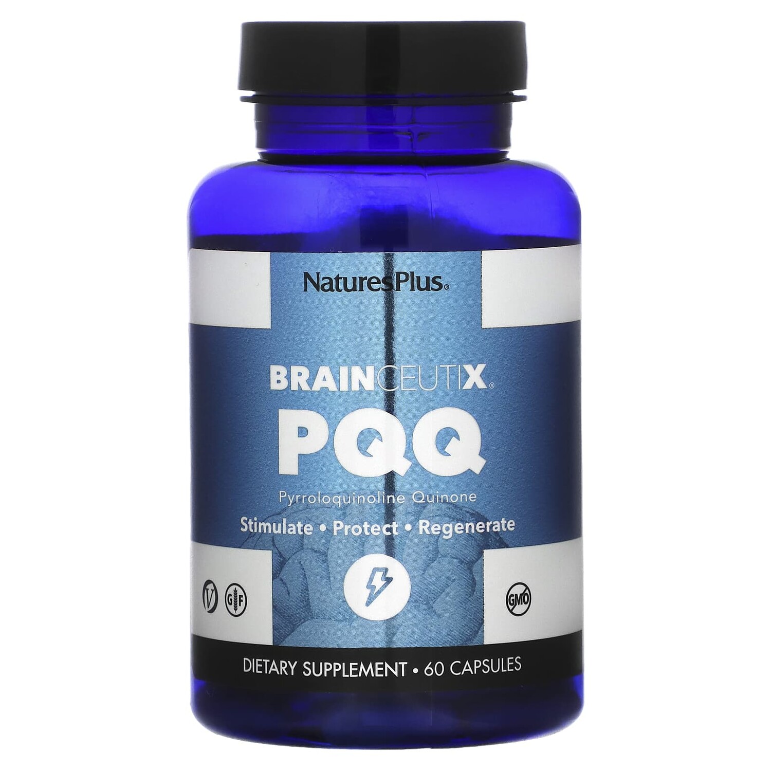 Nature's Plus BrainCeutix пирролохинохинон 60 капсул
Nature's Plus BrainCeutix пирролохинохинон 60 капсул