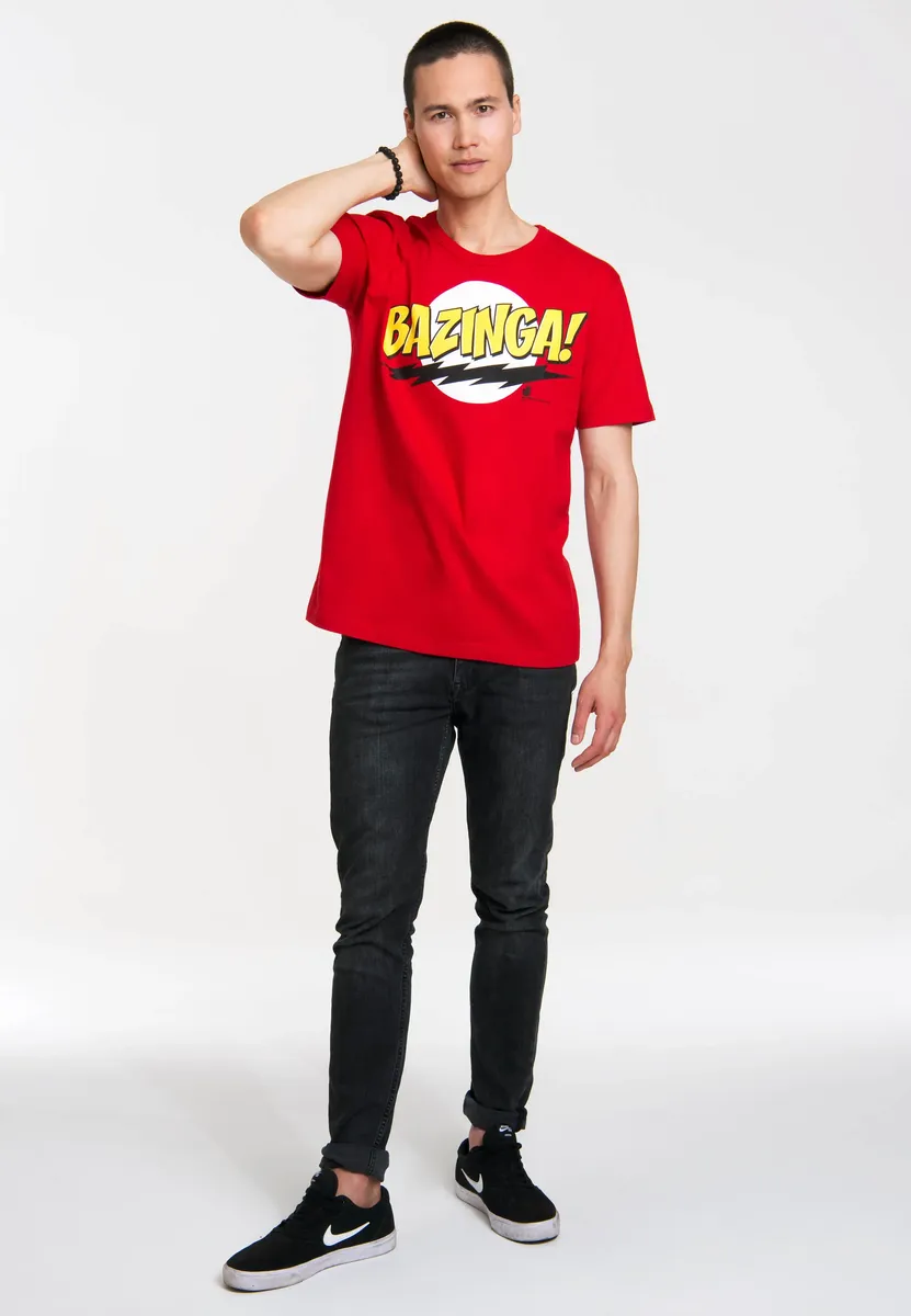 Футболка Logoshirt "Bazinga - The Big Bang Theory", с классным принтом спереди, красный
Футболка Logoshirt "Bazinga - The Big Bang Theory", с классным принтом спереди, красный