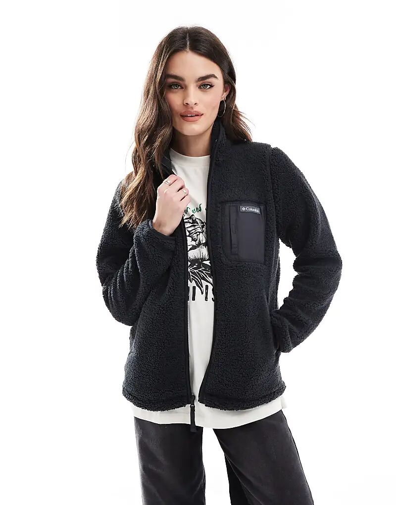 Columbia West Bend Толстовка, молния по всей длине, черный цвет
Columbia West Bend Толстовка, молния по всей длине, черный цвет