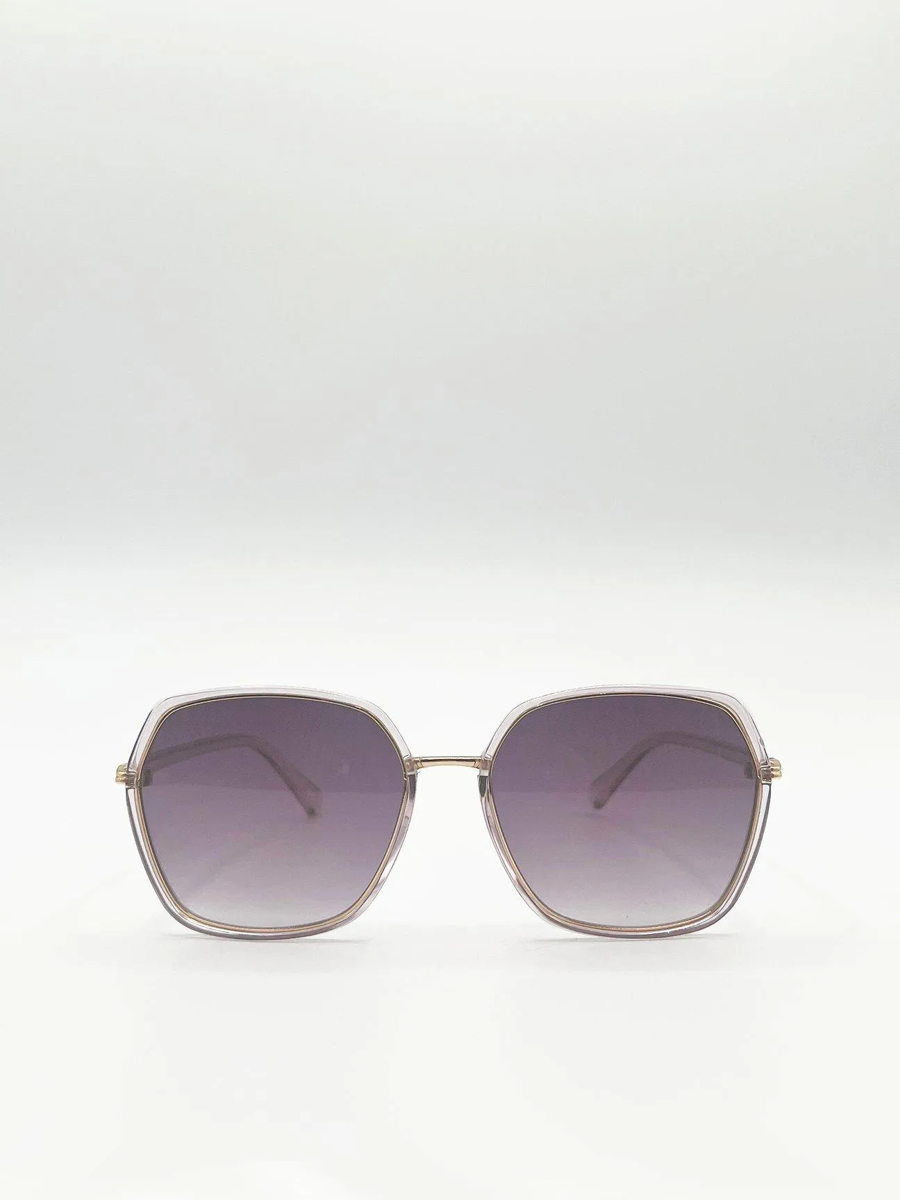 Большие солнцезащитные очки в квадратной оправе SVNX, фиолетовый
Большие солнцезащитные очки в квадратной оправе SVNX, фиолетовый