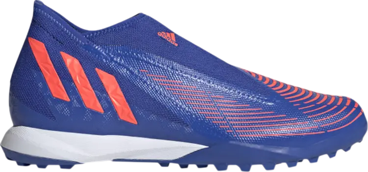 Кроссовки Adidas Predator Edge.3 Laceless TF 'Hi-Res Blue Turbo', синий 
Кроссовки Adidas Predator Edge.3 Laceless TF 'Hi-Res Blue Turbo', синий