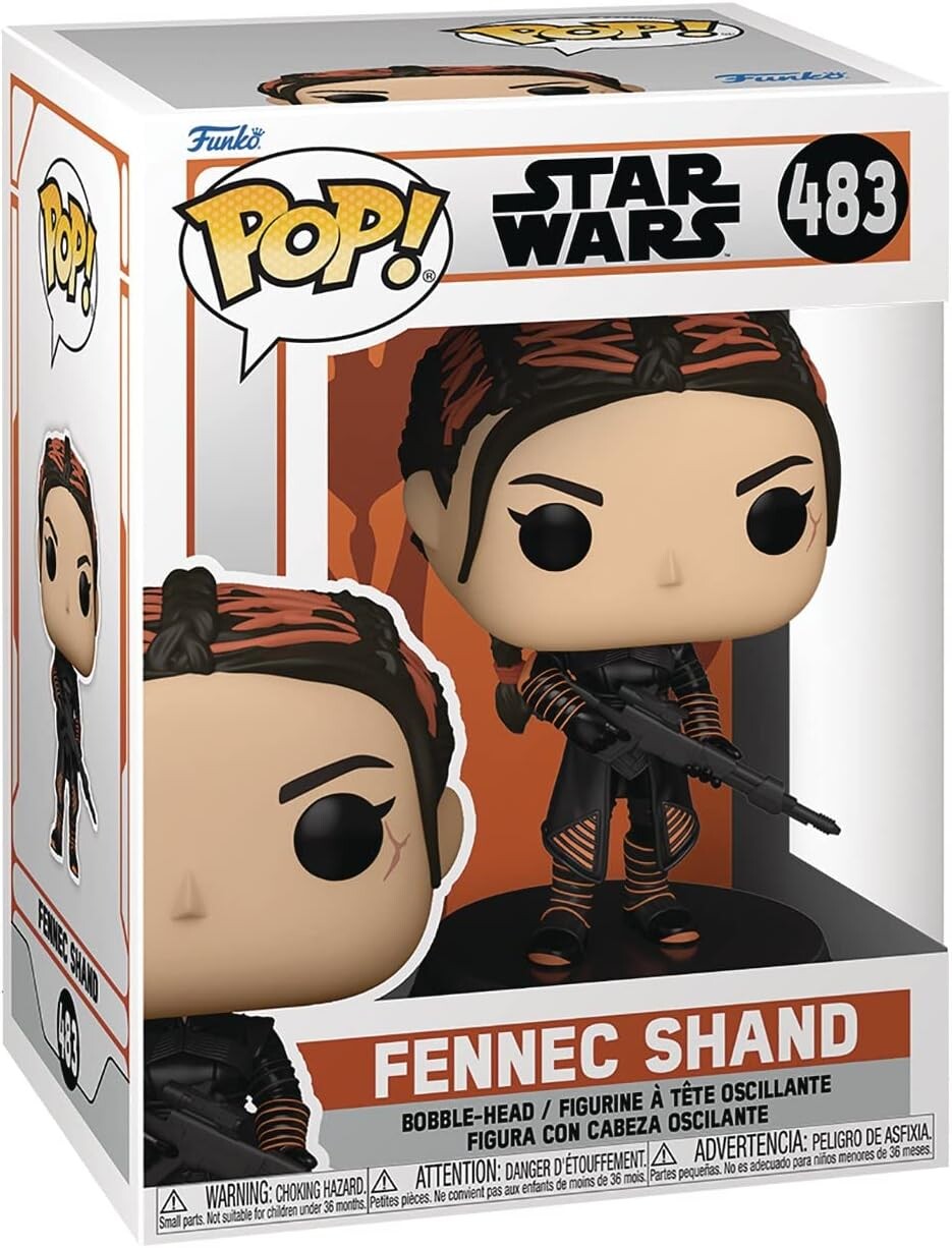 Фигурка Funko Pop! Star Wars: The Mandalorian - Fennec Shand
Фигурка Funko Pop! Star Wars: The Mandalorian - Fennec Shand