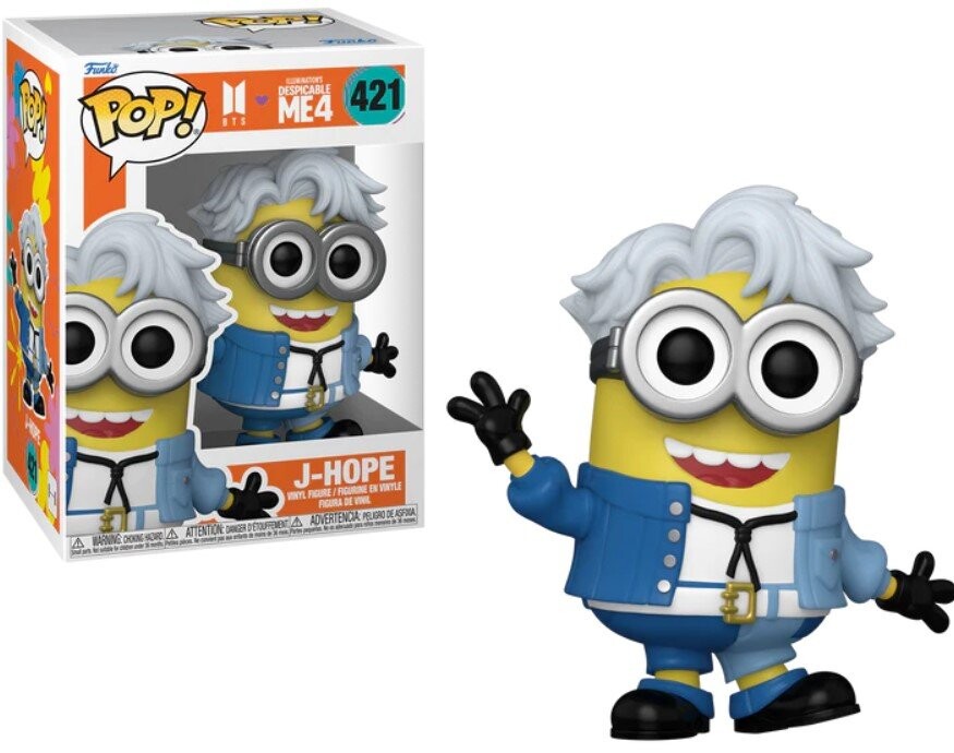 Funko POP! миньоны x bts pop rock 421 Джей-Хоуп миньоны гадкий я
Funko POP! миньоны x bts pop rock 421 Джей-Хоуп миньоны гадкий я