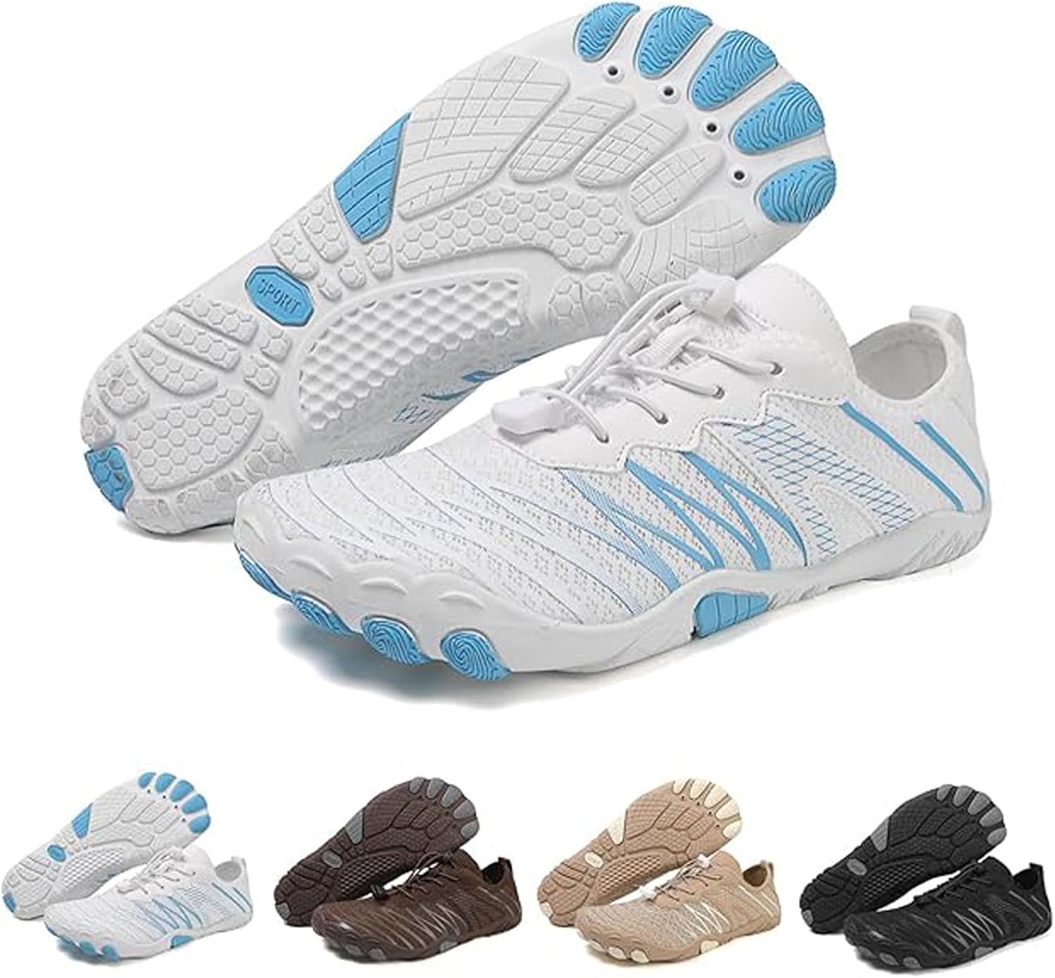 Кроссовки StoneLiquid Barefoot для женщин и мужчин, с широкой носковой частью, облегченная обувь для походов при невропатии, белый
Кроссовки StoneLiquid Barefoot для женщин и мужчин, с широкой носковой частью, облегченная обувь для походов при невропатии, белый