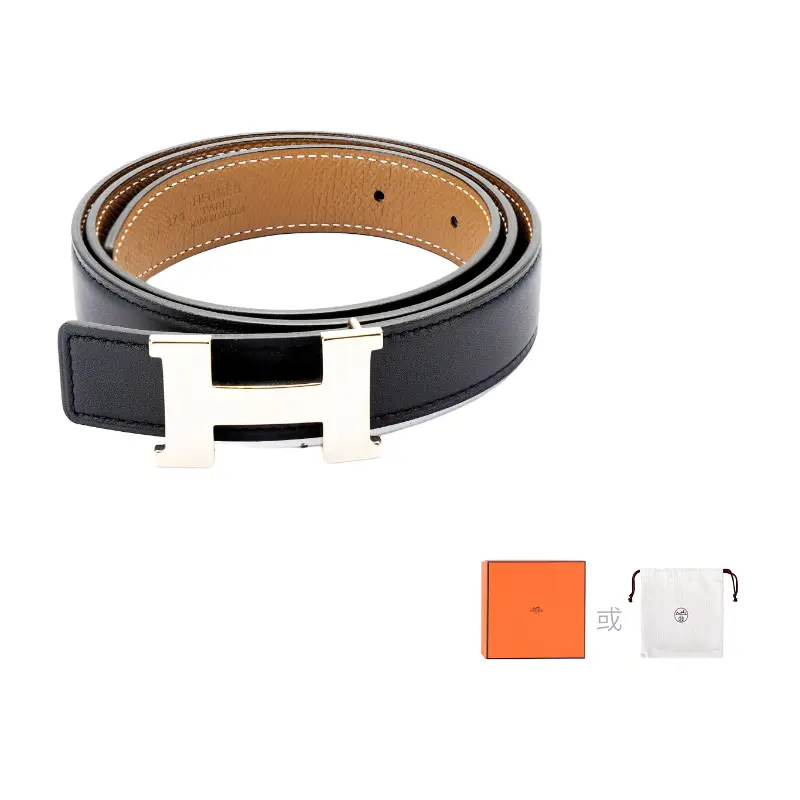 HERMES Мини Констанс кожаный ремень женский Black/Brown ширина 2,4 см
HERMES Мини Констанс кожаный ремень женский Black/Brown ширина 2,4 см