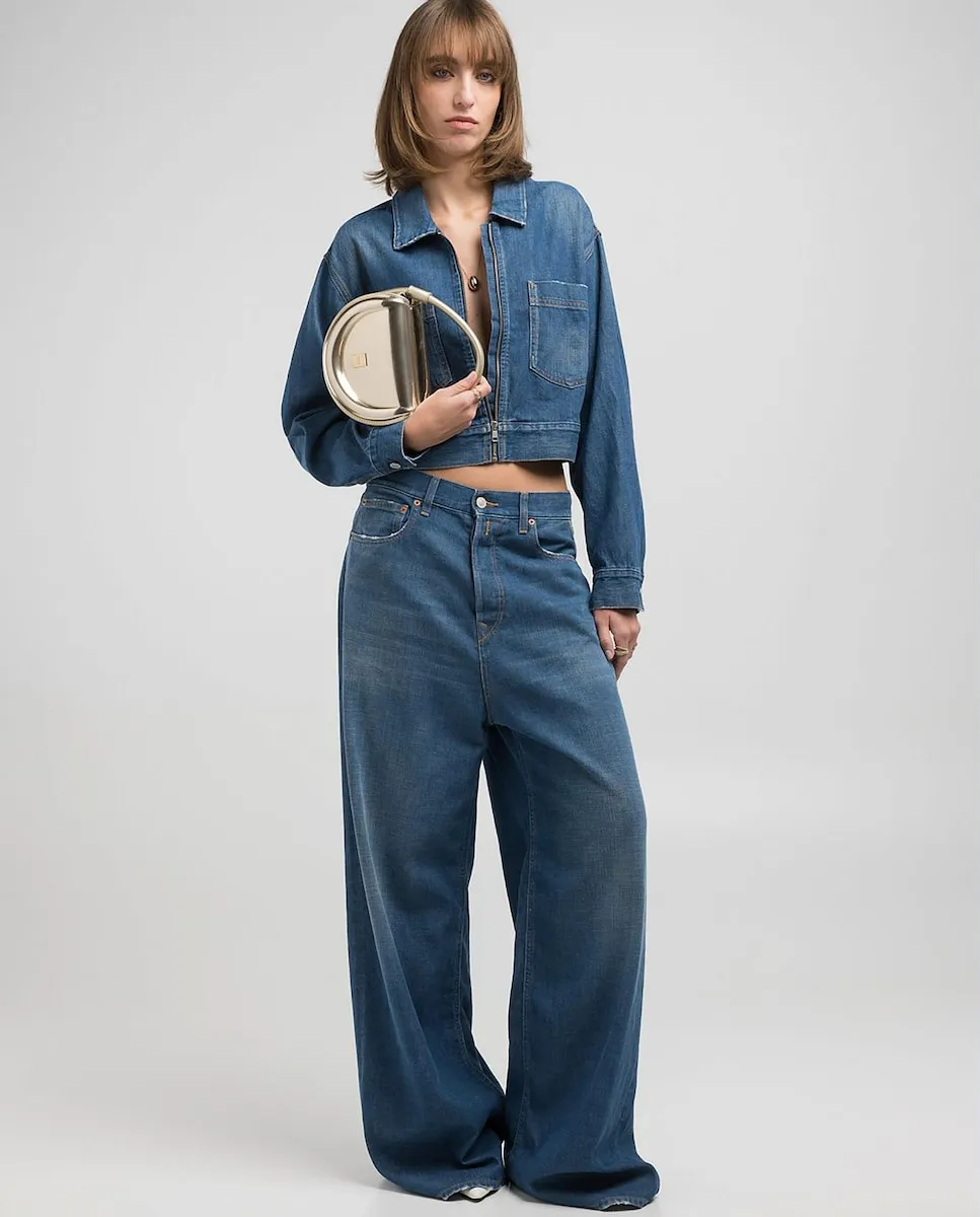 Женская джинсовая куртка на молнии Replay, синий
Женская джинсовая куртка на молнии Replay, синий