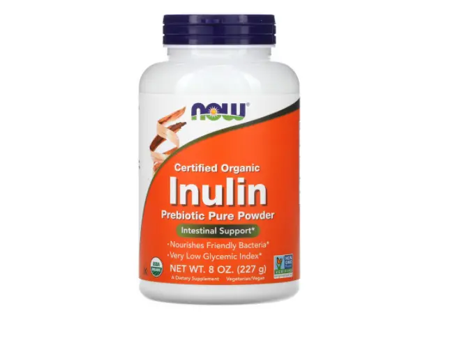 Сертифицированный органический инулин, NOW Foods, 227 г
Сертифицированный органический инулин, NOW Foods, 227 г