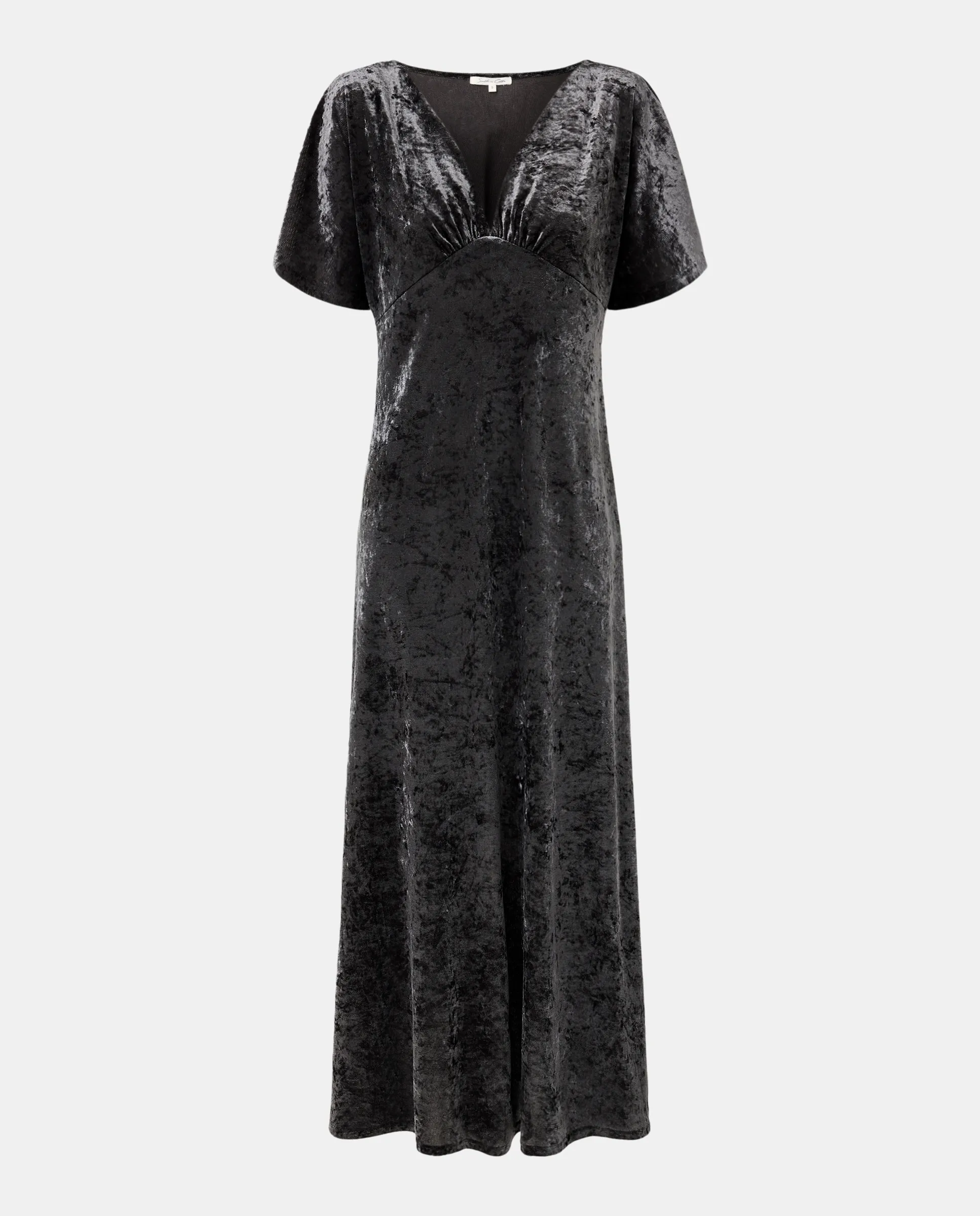 Гладкое бархатное платье Southern Cotton, темно-серый
Гладкое бархатное платье Southern Cotton, темно-серый