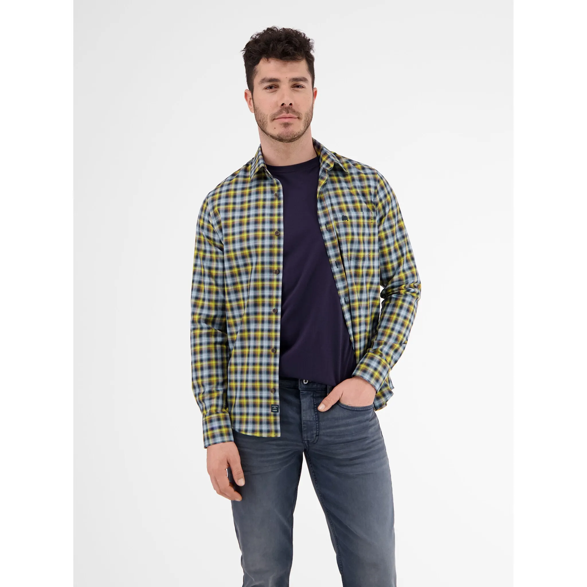 Рубашка в клетку LERROS "Рубашка в клетку LERROS из твила ", синий
Рубашка в клетку LERROS "Рубашка в клетку LERROS из твила ", синий