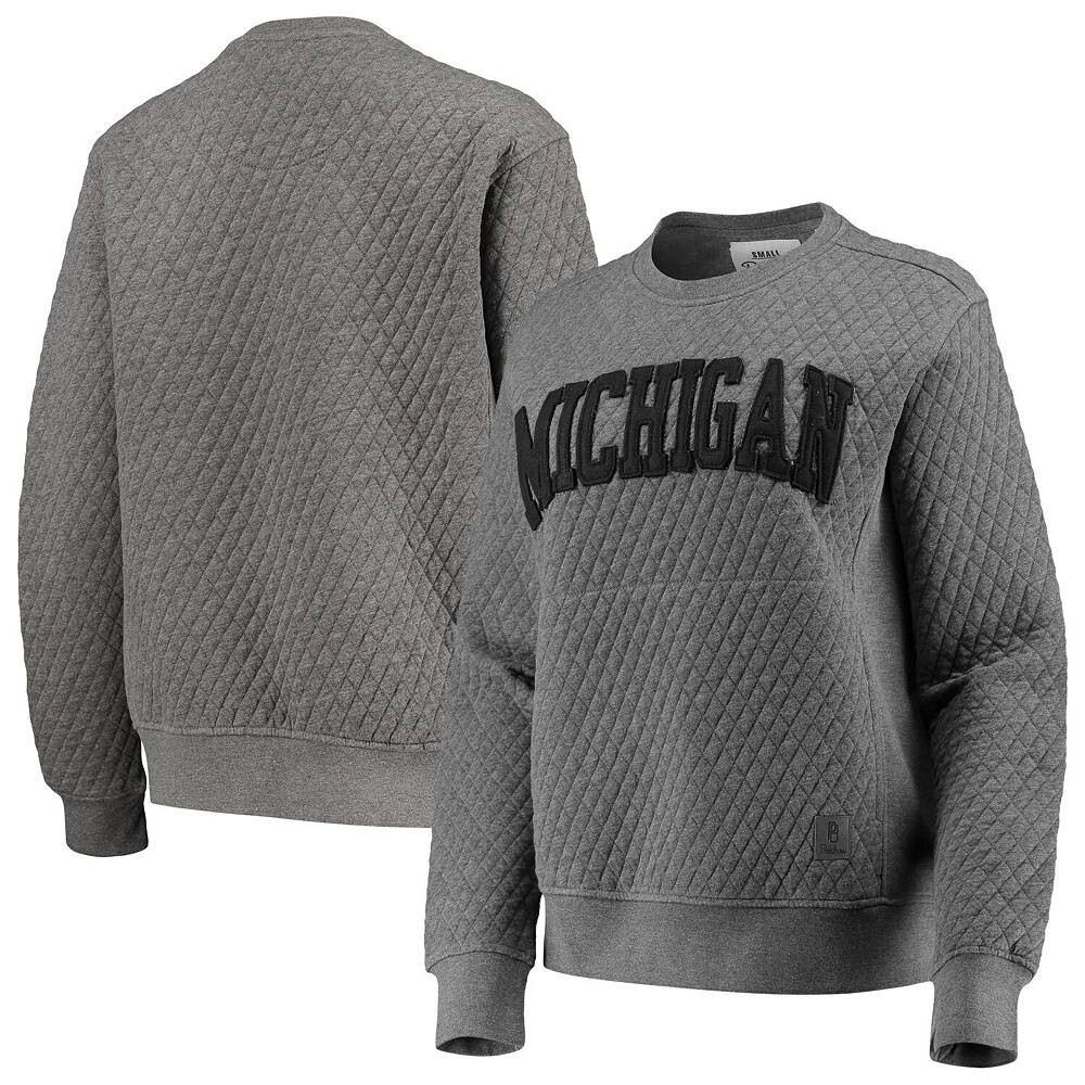 Женский стеганый пуловер Pressbox Heather Charcoal Michigan Wolverines Moose, цвет Mic Grey
Женский стеганый пуловер Pressbox Heather Charcoal Michigan Wolverines Moose, цвет Mic Grey
