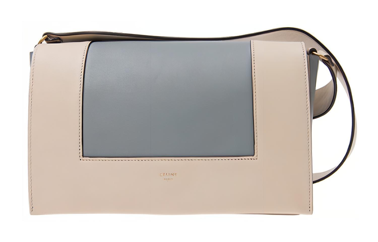 CELINE Frame Smooth Calf Leather Handbag Shoulder Bag Crossbody Bag Regular Women's Smoke Blue/Beige
CELINE Frame Smooth Calf Leather Handbag Shoulder Bag Crossbody Bag Regular Women's Smoke Blue/Beige