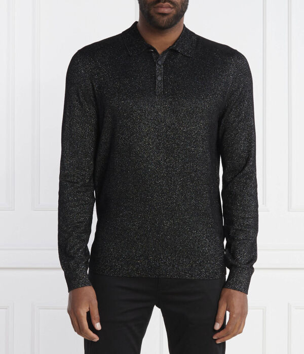 Свитер мужской Hugo с блеском, черный
Свитер мужской Hugo с блеском, черный