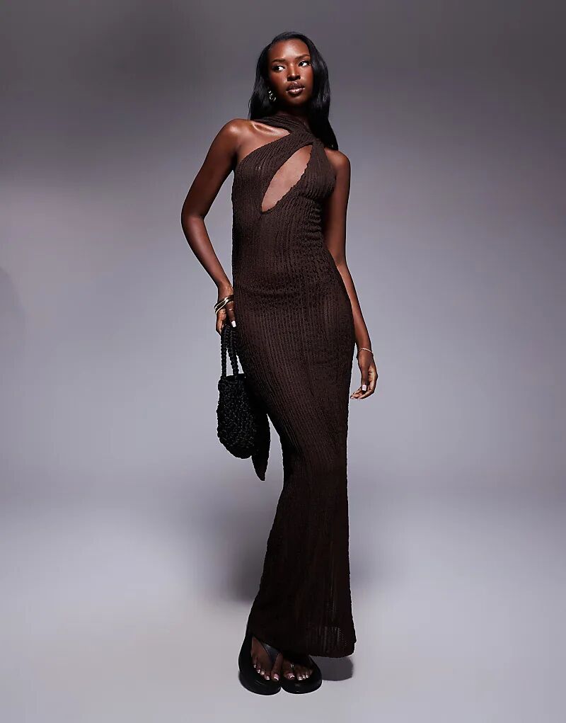 Платье макси с текстурированным шарфом Public Desire, вырезанное из шоколада, шоколадного цвета
Платье макси с текстурированным шарфом Public Desire, вырезанное из шоколада, шоколадного цвета