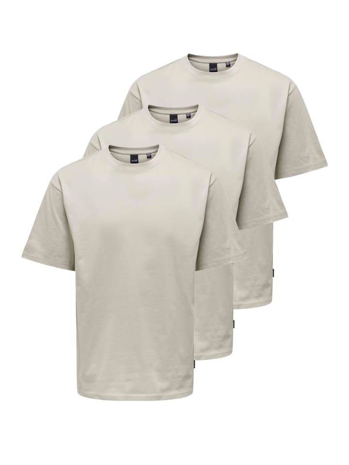 Футболка ONLY & SONS, цвет silver lining
Футболка ONLY & SONS, цвет silver lining