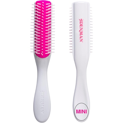 Щетка для вьющихся волос Cherry Blossom 5 рядов Щетка для укладки для распутывания, разделения, придания формы и определения локонов, челки и бахромы 1 шт Denman