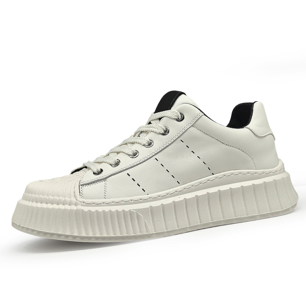 Devanro Абразивоустойчивые дышащие низкие скейтерские кроссовки для мужчин с эффектом увеличения роста белые, цвет White
Devanro Абразивоустойчивые дышащие низкие скейтерские кроссовки для мужчин с эффектом увеличения роста белые, цвет White