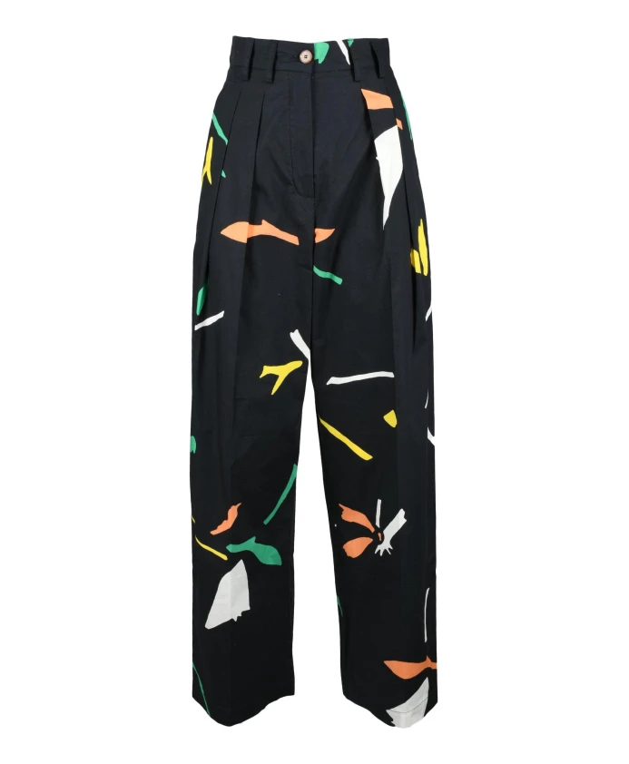 Хлопчатобумажные брюки Alysi, черный
Хлопчатобумажные брюки Alysi, черный