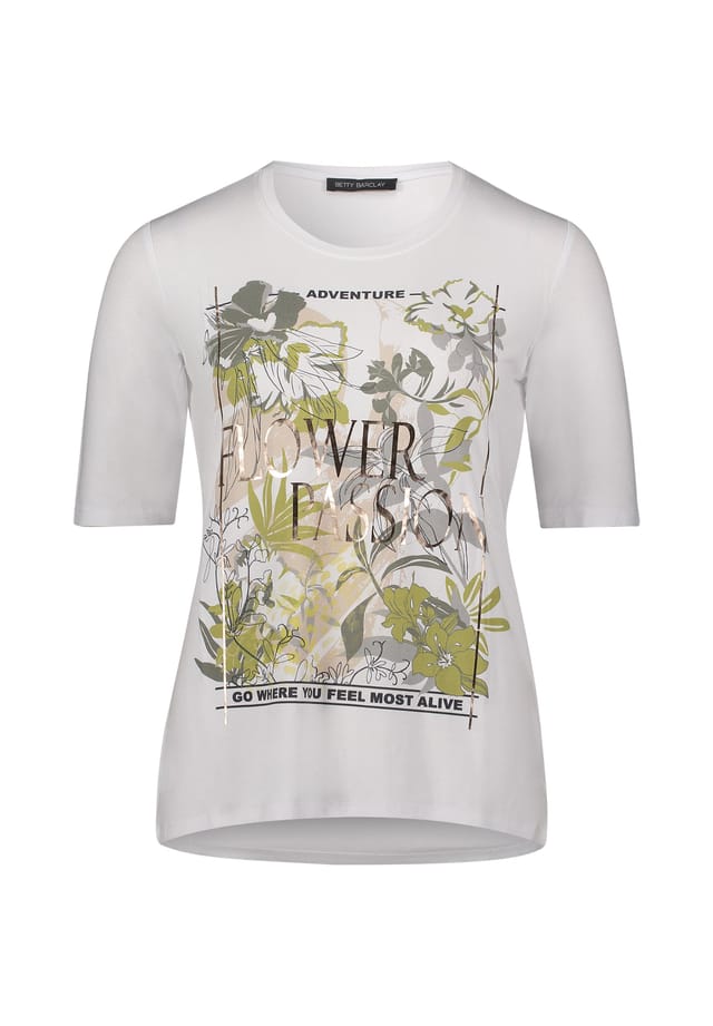 Базовая рубашка с круглым вырезом Betty Barclay, мультиколор
Базовая рубашка с круглым вырезом Betty Barclay, мультиколор