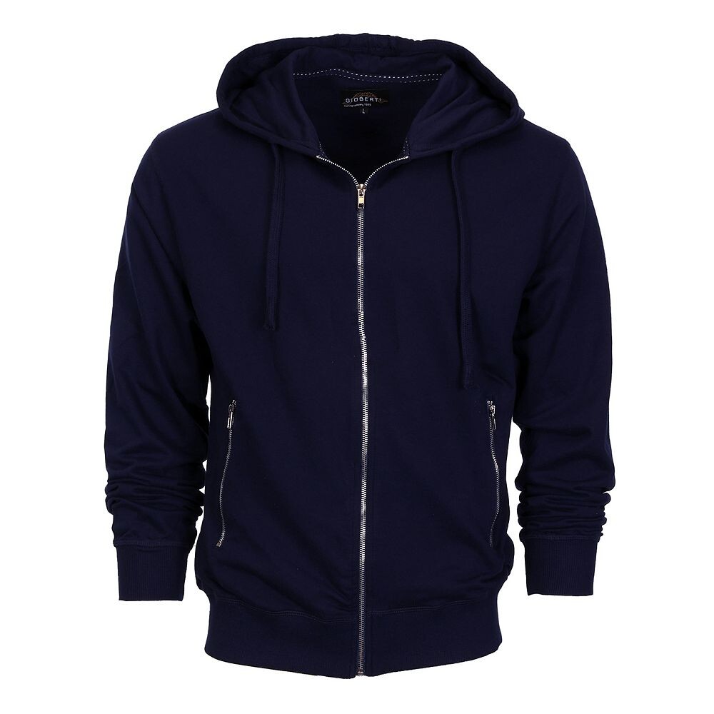 Мужская толстовка Gioberti на молнии с металлическими карманами на молнии, темно-синий
Мужская толстовка Gioberti на молнии с металлическими карманами на молнии, темно-синий