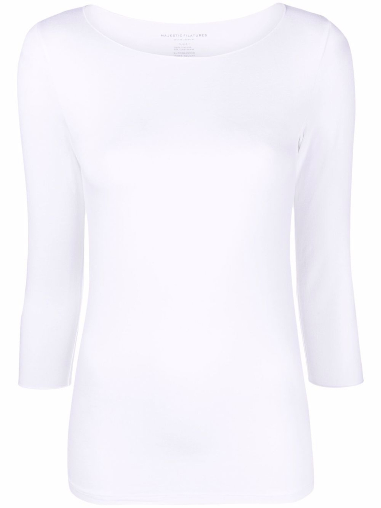 Majestic Filatures топ с укороченными рукавами, белый
Majestic Filatures топ с укороченными рукавами, белый