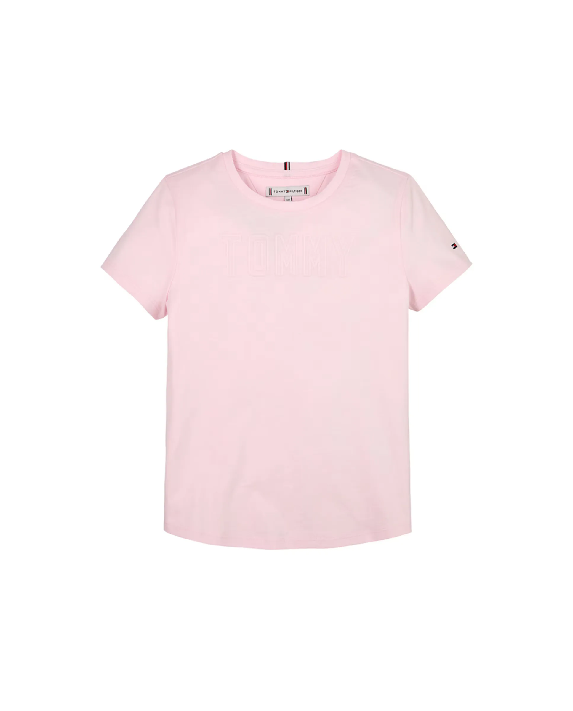 Детская футболка с коротким рукавом и круглым вырезом, с логотипом спереди Tommy Hilfiger, розовый
Детская футболка с коротким рукавом и круглым вырезом, с логотипом спереди Tommy Hilfiger, розовый