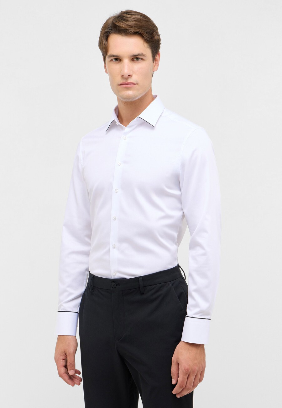 Рубашка делового кроя Slim Fit ETERNA, белый
Рубашка делового кроя Slim Fit ETERNA, белый