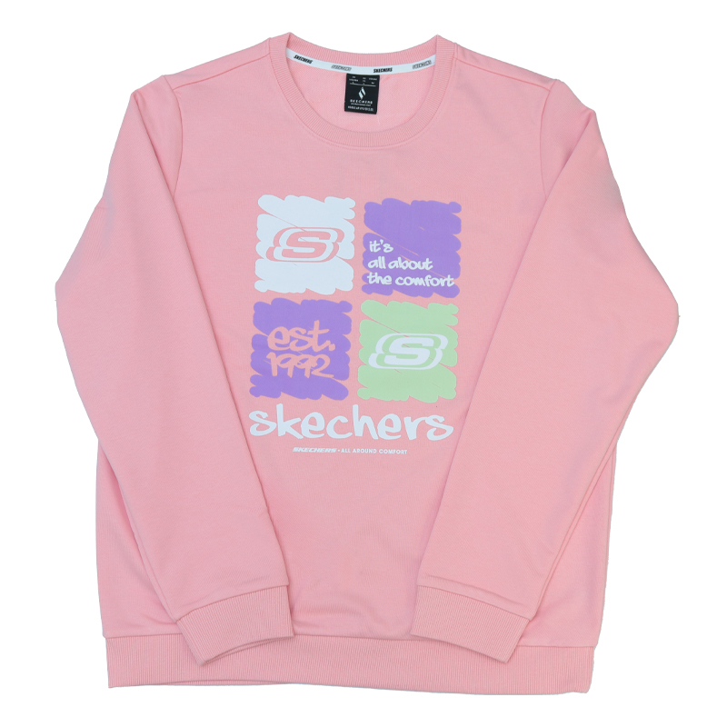 Свитшот Skechers Women's Quartz, розовый
Свитшот Skechers Women's Quartz, розовый