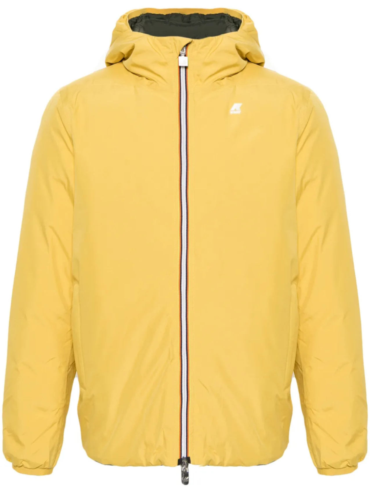 K-Way пуховик с капюшоном и нашивкой-логотипом, желтый
K-Way пуховик с капюшоном и нашивкой-логотипом, желтый