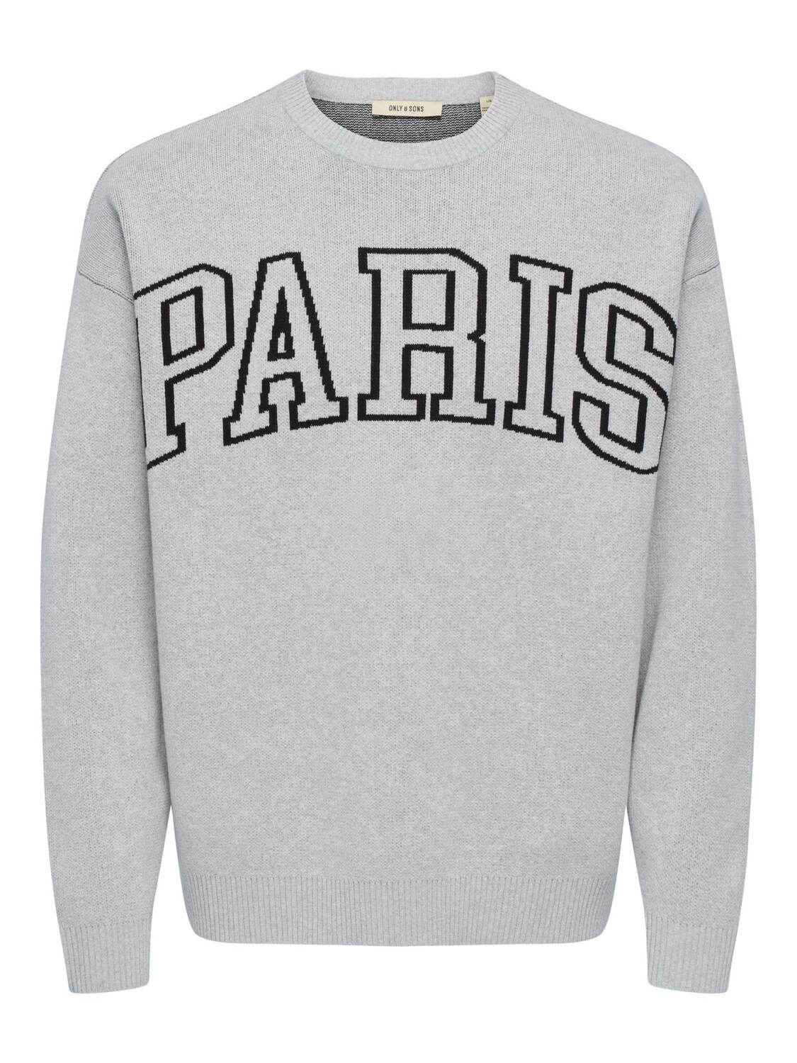 Only & Sons Свитер 'ONSRunynew' в светло-сером цвете
Only & Sons Свитер 'ONSRunynew' в светло-сером цвете