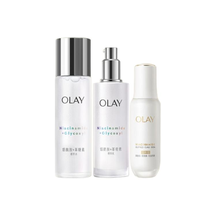 Сыворотка-лосьон против гликации для осветления Shiro набор для ухода за кожей из трех предметов для осветления и сияния Olay
Сыворотка-лосьон против гликации для осветления Shiro набор для ухода за кожей из трех предметов для осветления и сияния Olay