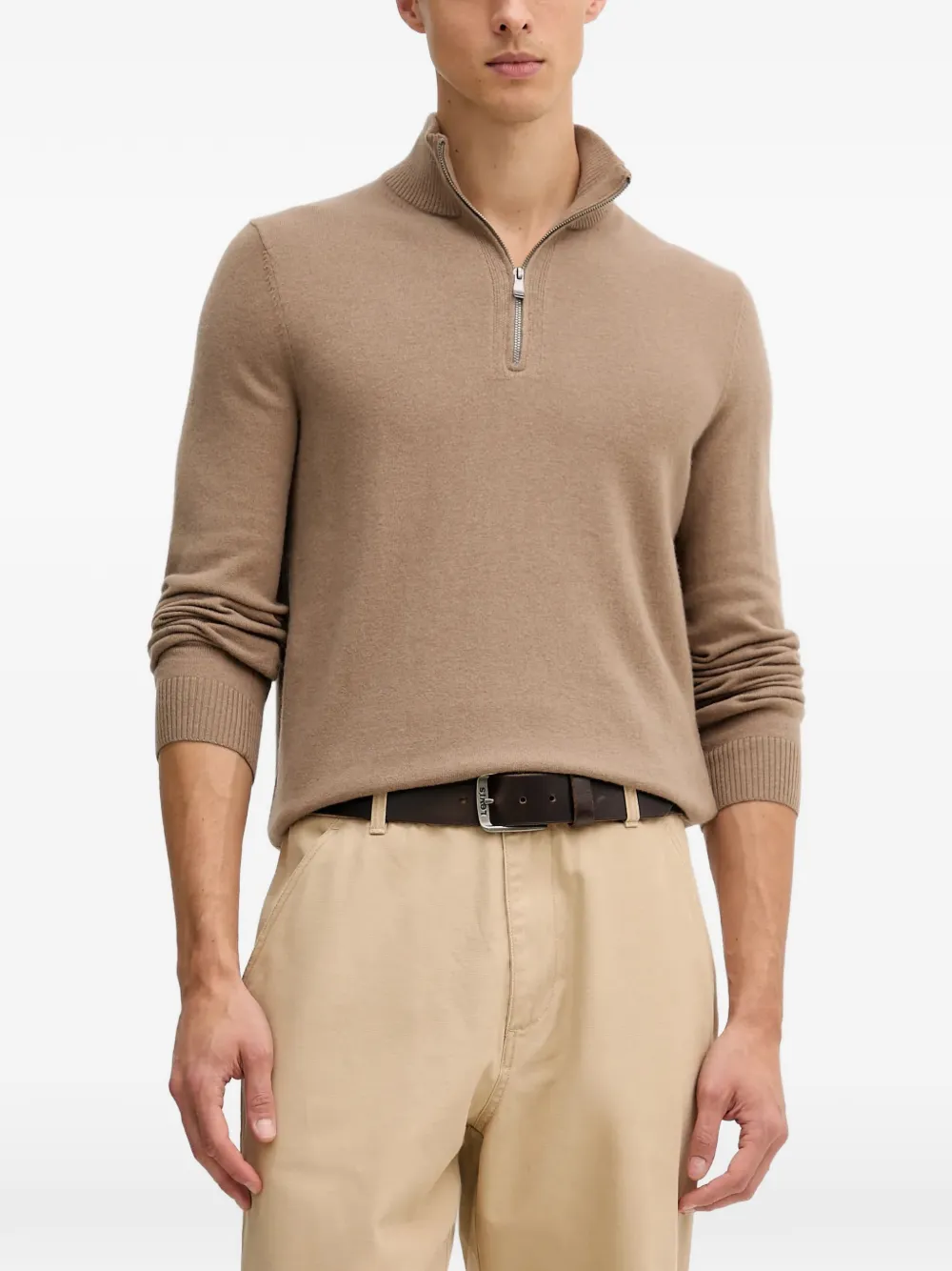 Свитер на молнии Joop!, коричневый
Свитер на молнии Joop!, коричневый