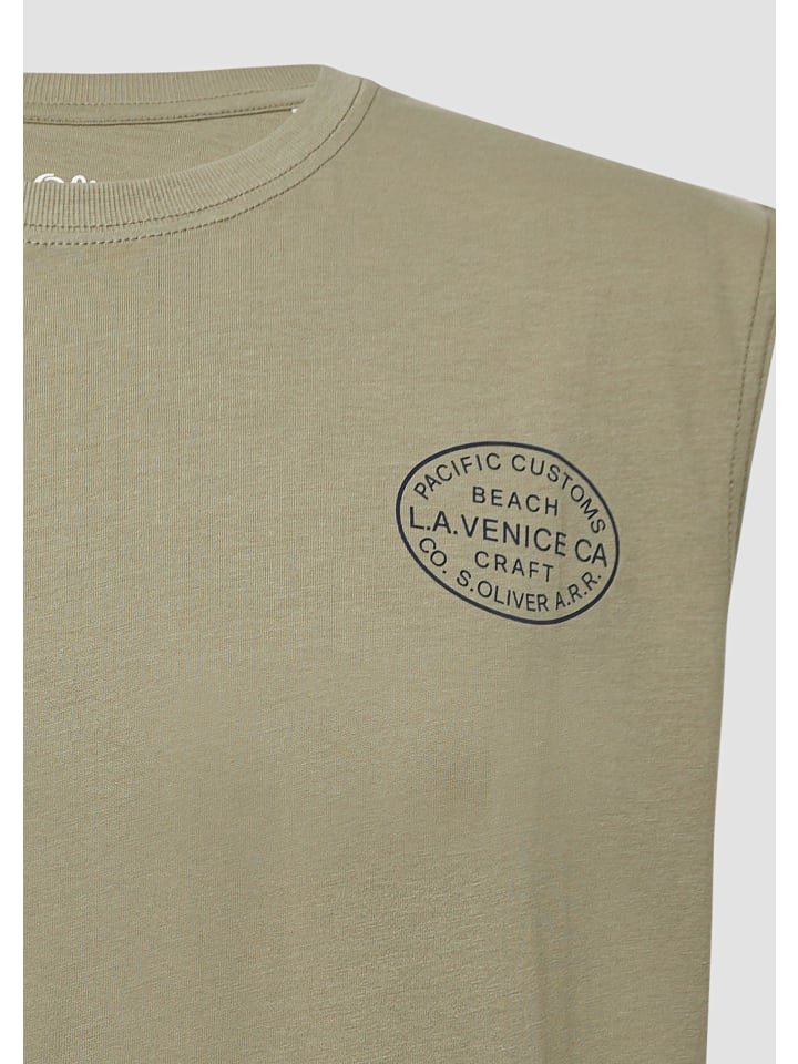 Футболка s.Oliver, оливковый
Футболка s.Oliver, оливковый