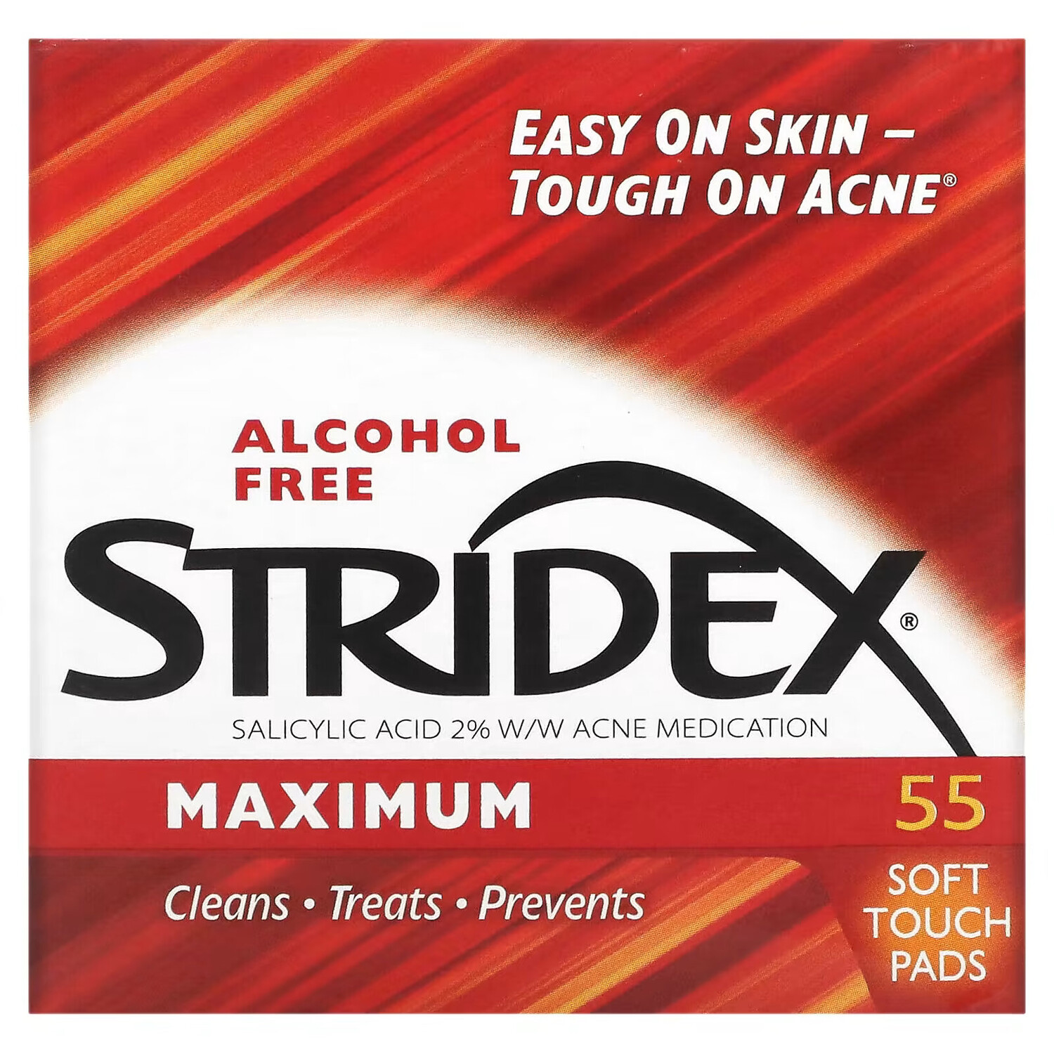 Stridex, Одношаговое средство от угрей, максимальная сила, без спирта, 55 мягких салфеток
Stridex, Одношаговое средство от угрей, максимальная сила, без спирта, 55 мягких салфеток