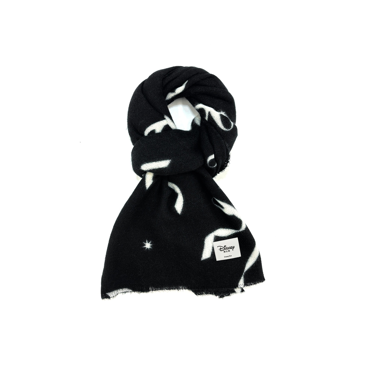 Disney Полиэстеровый вязаный шарф унисекс, Black
Disney Полиэстеровый вязаный шарф унисекс, Black