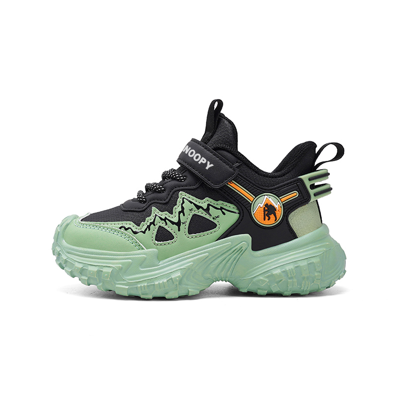 Нескользящая противоскользящая детская обувь для повседневной носки SNOOPY, оливковый/зеленый
Нескользящая противоскользящая детская обувь для повседневной носки SNOOPY, оливковый/зеленый