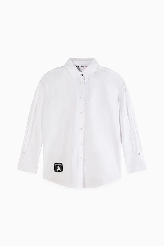 Детская хлопковая рубашка A095 Patrizia Pepe, белый
Детская хлопковая рубашка A095 Patrizia Pepe, белый
