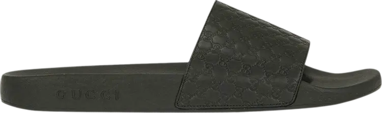 Сандалии Gucci MicroGuccissima Slide Black, черный
Сандалии Gucci MicroGuccissima Slide Black, черный