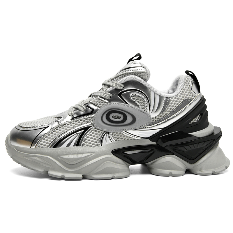 Противоскользящие, износостойкие, дышащие, увеличивающие рост, низкие, массивные кроссовки для мужчин Grumpy ram, Silver
Противоскользящие, износостойкие, дышащие, увеличивающие рост, низкие, массивные кроссовки для мужчин Grumpy ram, Silver